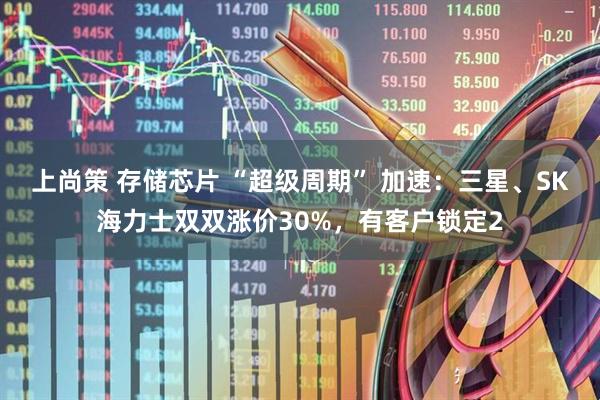 上尚策 存储芯片 “超级周期” 加速：三星、SK海力士双双涨价30%，有客户锁定2
