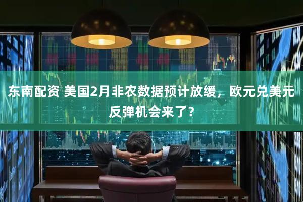 东南配资 美国2月非农数据预计放缓，欧元兑美元反弹机会来了？